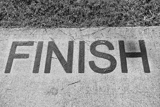 How to get things done: finish